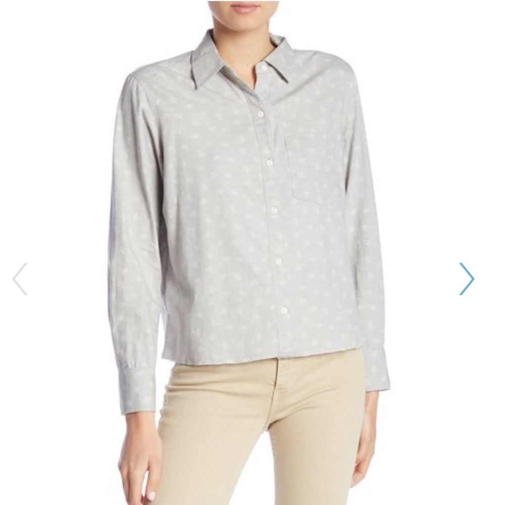 NWT, Current / Elliott the boyfriend shirt, size 2